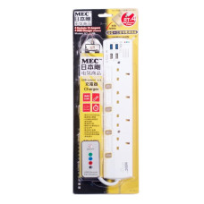 POWER BAR RT-4USB/6' WHITE__422-412